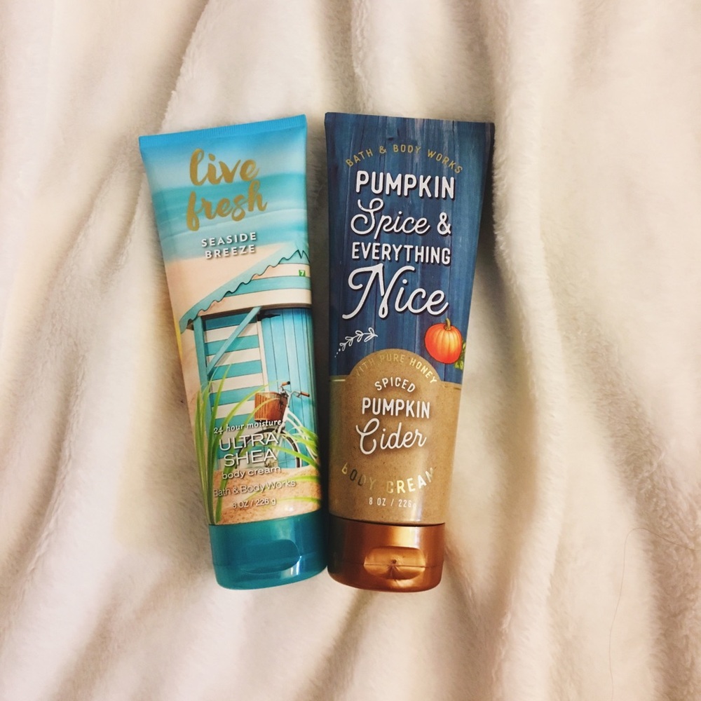 BATH AND BODY WORKS LOTION BUNDLE